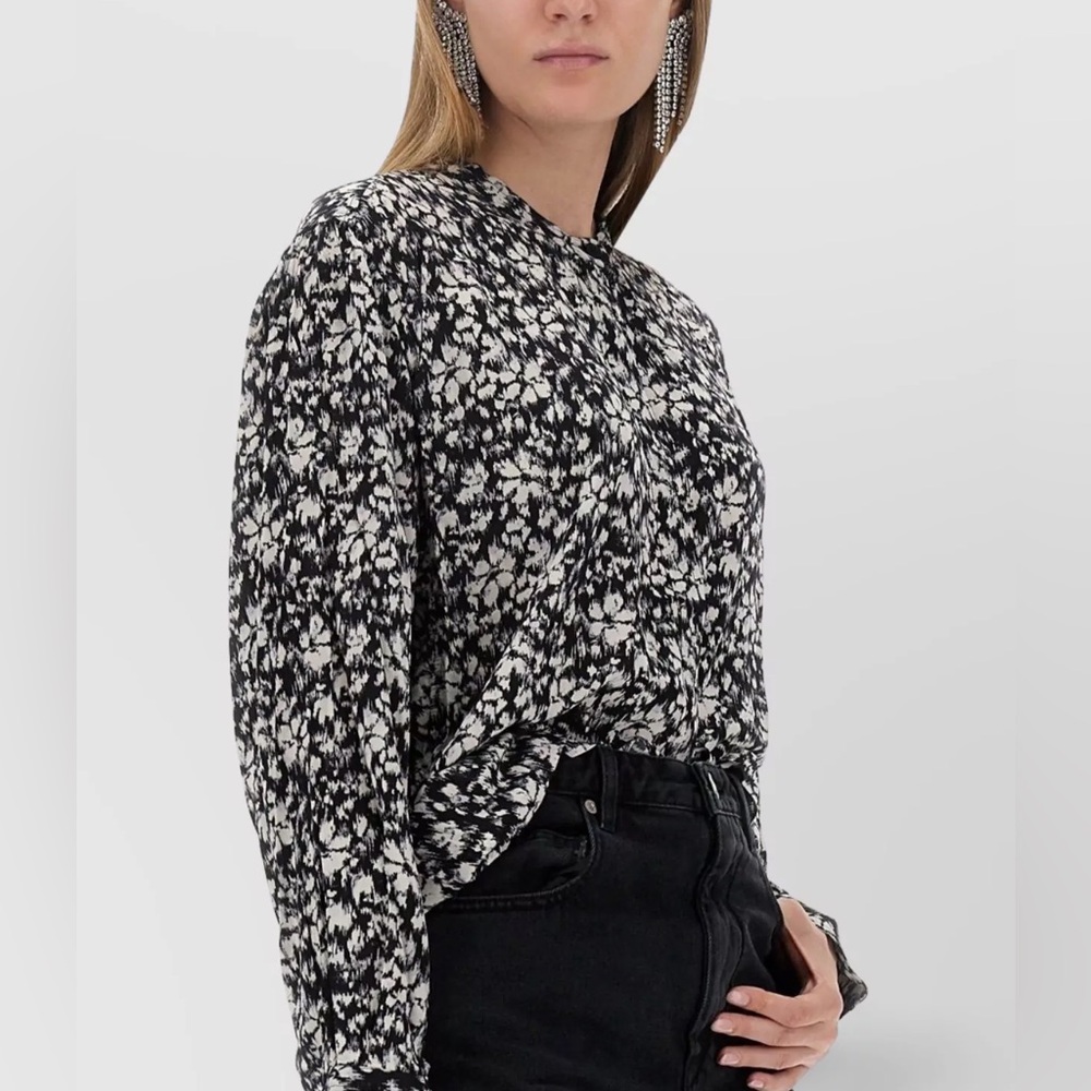 Isabel Marant Etoile Women's Catchell Abstract Print Shirt size L (FR40)